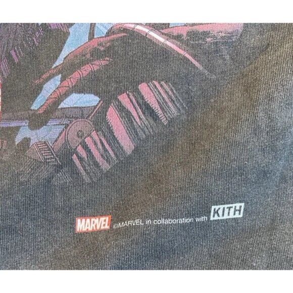 Kith X-Men Gambit Black T Shirt Graphic Limited Edition Men’s Sz Small RARE - Picture 13 of 16